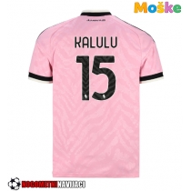 Moške Nogometnih dresov Juventus Pierre Kalulu #15 Gostujoči 2026-27 Kratki rokavi